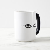 ジッパーの目 モーフィングマグカップ (正面右)