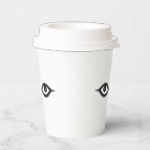 ジッパーの目 紙コップ (右)