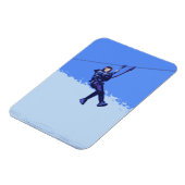 ジッパーは私の事である – Zipline Rider マグネット (左側)