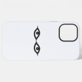 ジッパーアイ iPhoneケース (裏面横)