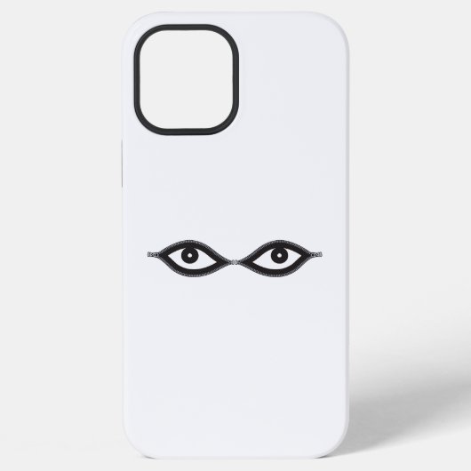 ジッパーアイ iPhoneケース (裏面)
