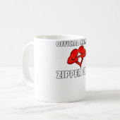 ジッパークラブオープンハート手術サバイバーギフトバイパス コーヒーマグカップ (正面左)