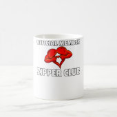 ジッパークラブオープンハート手術サバイバーギフトバイパス コーヒーマグカップ (中央)