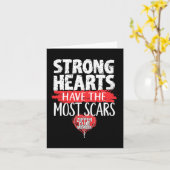 ジッパークラブ会員開きハート手術サバイバー カード (黄色い花)