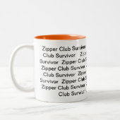 ジッパークラブ生存者 ツートーンマグカップ (左)