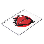 ジッパーハート ノートブック (左側)