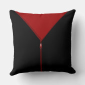 ジッパーフェイク装飾用クッション クッション (裏面)