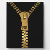 ジッパープラーク(3)サイズ フォトプラーク (正面)