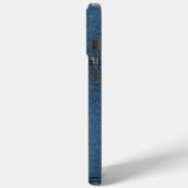ジッパー付きおしゃれデニム Case-Mate iPhoneケース (裏面 / 左)