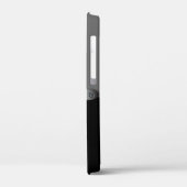 「ジッパー」とイニシャル付き電話ケース Case-Mate iPhoneケース (裏面 / 左)