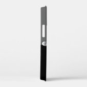 「ジッパー」とイニシャル付き電話ケース Case-Mate iPhoneケース (裏面 / 右)