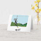 「ジッパー！」 カード (黄色い花)