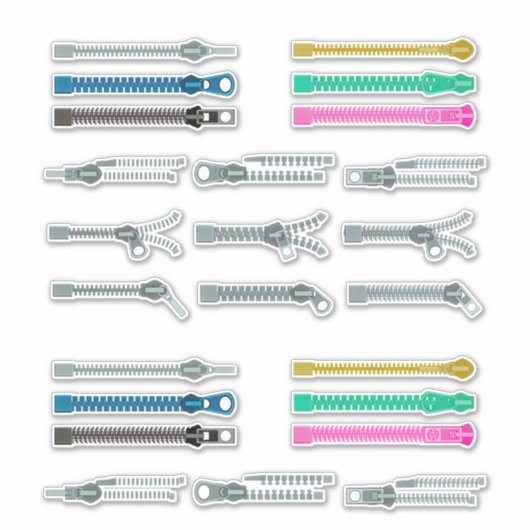 ジッパー シール (正面)