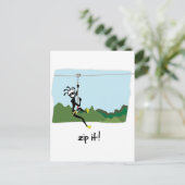 「ジッパー！」 ポストカード (スタンド正面)