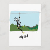 「ジッパー！」 ポストカード (正面)