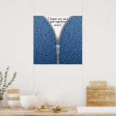 ジッパー – 一緒に行こう…. : ) SRF ポスター (キッチン)