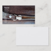 ジッパー 名刺 (正面/裏面)