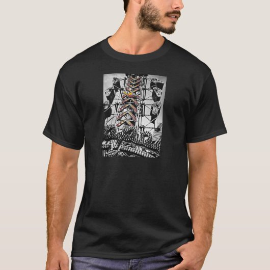 ジッパー Tシャツ (正面)