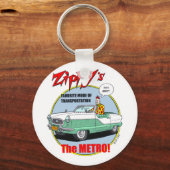 ジッピーの地下鉄 キーホルダー (正面)