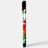 ジッピートリップ(幻覚体験)のようなエイリアンダズ Case-Mate iPhoneケース (裏面 / 左)