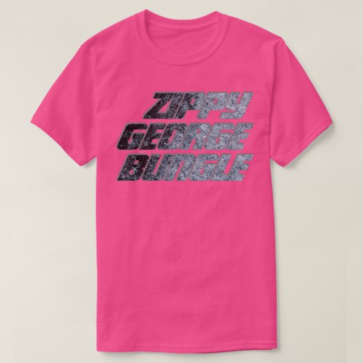 ジッピー・ジョージ・バングル1 Tシャツ (デザイン正面)