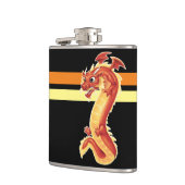 ジッピー・ドラゴン フラスク (左)