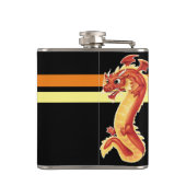 ジッピー・ドラゴン フラスク (裏面)