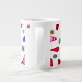 ジッピー・ドー・ダのパターンは見忘れられない！ ジャンボコーヒーマグカップ (裏面)