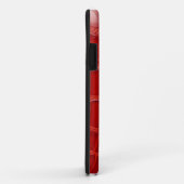 ジップそれをアップ – Trompe L'Oeil red crocodile Case-Mate iPhoneケース (裏面/右)