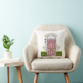 ジップコードフロントドア新しいホーム不動産仲介業者移動ギフト クッション (椅子)