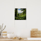 ジップライニングジャングルキャノピー ポスター (キッチン)