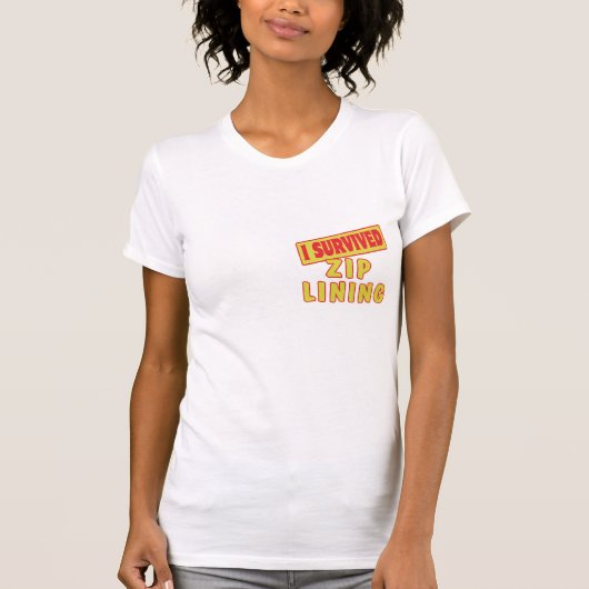 ジッ生き延びプライニング Tシャツ (正面)