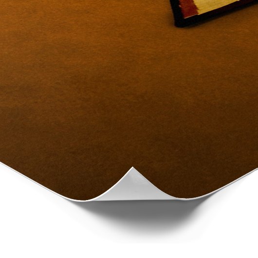 ジディ・アップの木とビカムのスクリプトの木 ポスター (角)