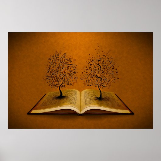 ジディ・アップの木とビカムのスクリプトの木 ポスター (正面)