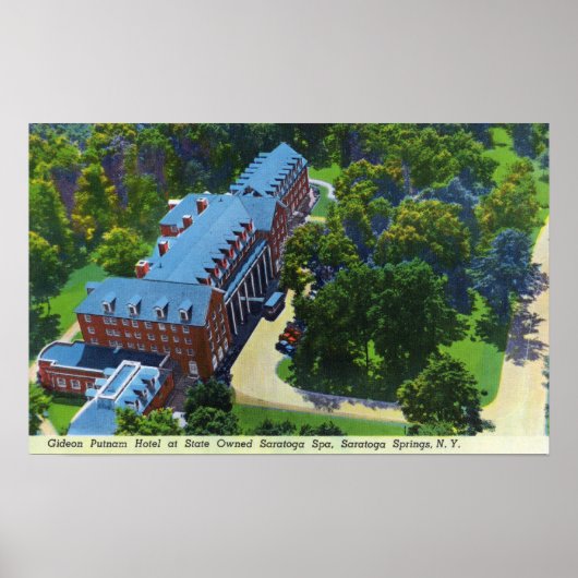 ジデオンパットナムホテルの空中表示スパ ポスター (正面)