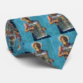 ジデコジョーケージャン絵を描ミュージック ネクタイ (ロール)