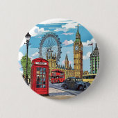 ジドỡドệンạト 缶バッジ (正面)