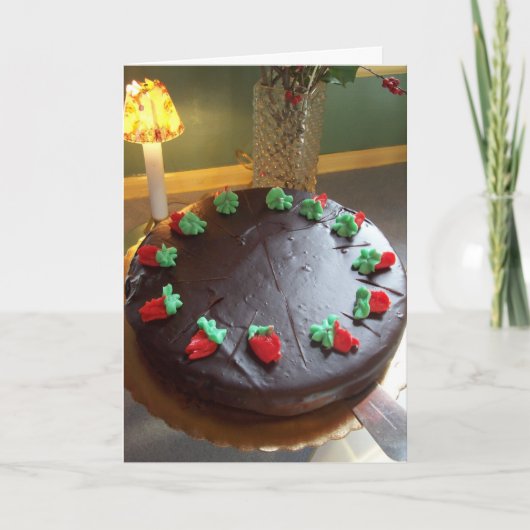 ジナのケーキ シーズンカード (正面)