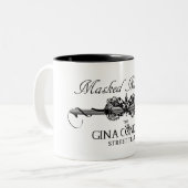 ジナConkleの通りのチームマグ ツートーンマグカップ (正面左)