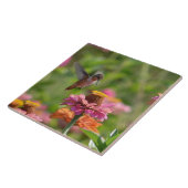 ジニアのハチドリ タイル (側面)