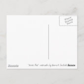 ジニアスと働く蜂 ポストカード (裏面)