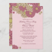 ジニアスフローラ招待状 招待状 (正面/裏面)