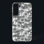 ジニアス一丁目白番 SAMSUNG GALAXY S22 ケース<br><div class="desc">手 – 絵を描《植物》百日草花のベクトルパターン</div>