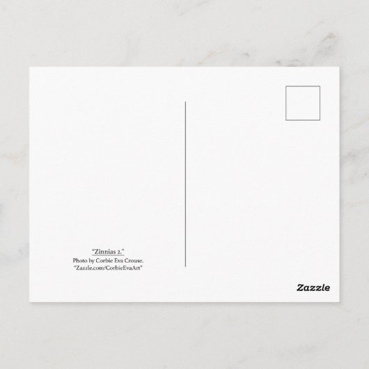 「ジニアス2。」 ポストカード (裏面)