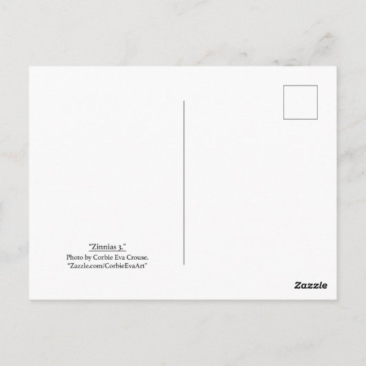 「ジニアス3。」 ポストカード (裏面)