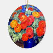 ジニアス、明るい色と美しい セラミックオーナメント (左)