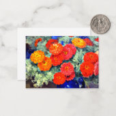 ジニアス、明るい色と美しい ノートカード (正面/裏面インサイチュ)