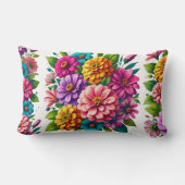 ジニカラフルアス&コスモスガーデンミックス ランバークッション (裏面)