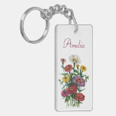 ジニパーソナライズされたアス キーホルダー (正面左)