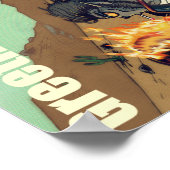 ジニー&クラッチ（ルート66からの挨拶） ポスター (角)